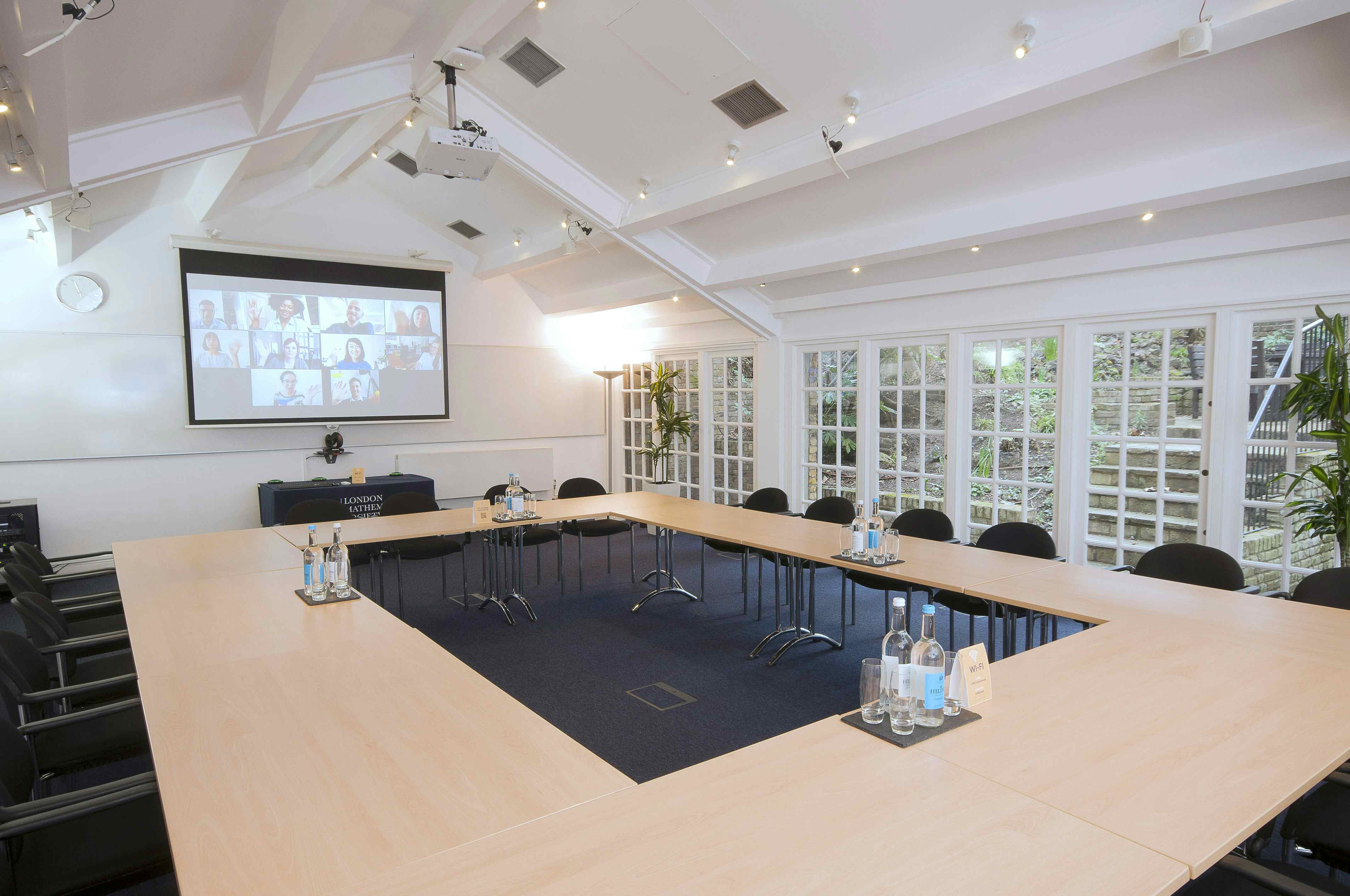 Hardy Room, Catering Area & Garden, London Mathematical Society